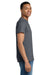 Gildan 2000/G200/G200T Mens Ultra Short Sleeve Crewneck T-Shirt Heather Dark Grey Model Side