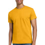 Gildan Mens Ultra Short Sleeve Crewneck T-Shirt - Gold