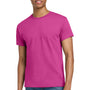 Gildan Mens Ultra Short Sleeve Crewneck T-Shirt - Heliconia Pink