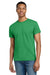 Gildan 2000/G200/G200T Mens Ultra Short Sleeve Crewneck T-Shirt Irish Green Model Front