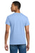 Gildan 2000/G200/G200T Mens Ultra Short Sleeve Crewneck T-Shirt Light Blue Model Back