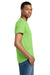 Gildan 2000/G200/G200T Mens Ultra Short Sleeve Crewneck T-Shirt Lime Green Model Side