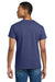 Gildan 2000/G200/G200T Mens Ultra Short Sleeve Crewneck T-Shirt Metro Blue Model Back