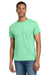 Gildan 2000/G200/G200T Mens Ultra Short Sleeve Crewneck T-Shirt Mint Green Model Front