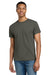 Gildan 2000/G200/G200T Mens Ultra Short Sleeve Crewneck T-Shirt Olive Green Model Front