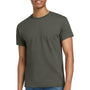 Gildan Mens Ultra Short Sleeve Crewneck T-Shirt - Olive Green