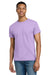 Gildan 2000/G200/G200T Mens Ultra Short Sleeve Crewneck T-Shirt Orchid Purple Model Front