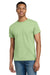 Gildan 2000/G200/G200T Mens Ultra Short Sleeve Crewneck T-Shirt Pistachio Green Model Front