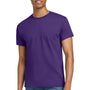 Gildan Mens Ultra Short Sleeve Crewneck T-Shirt - Purple