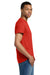 Gildan 2000/G200/G200T Mens Ultra Short Sleeve Crewneck T-Shirt Red Model Side