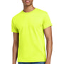 Gildan Mens Ultra Short Sleeve Crewneck T-Shirt - Safety Green