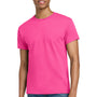 Gildan Mens Ultra Short Sleeve Crewneck T-Shirt - Safety Pink