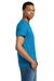 Gildan 2000/G200/G200T Mens Ultra Short Sleeve Crewneck T-Shirt Sapphire Blue Model Side