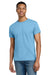 Gildan 2000/G200/G200T Mens Ultra Short Sleeve Crewneck T-Shirt Sky Blue Model Front