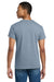 Gildan 2000/G200/G200T Mens Ultra Short Sleeve Crewneck T-Shirt Stone Blue Model Back