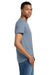 Gildan 2000/G200/G200T Mens Ultra Short Sleeve Crewneck T-Shirt Stone Blue Model Side