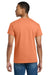 Gildan 2000/G200/G200T Mens Ultra Short Sleeve Crewneck T-Shirt Tangerine Orange Model Back