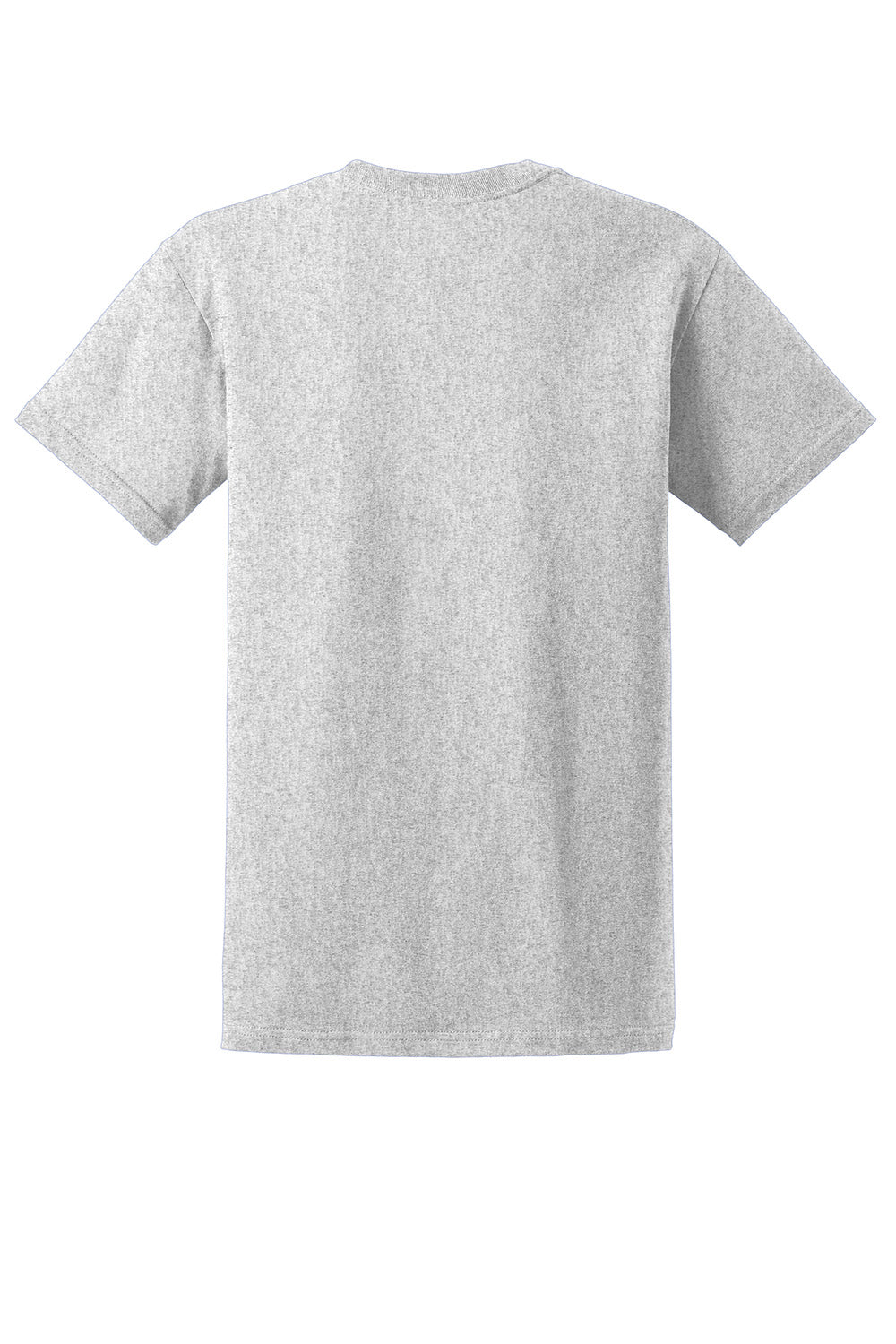 Gildan 2000/G200/G200T Mens Ultra Short Sleeve Crewneck T-Shirt Ash Grey Flat Back