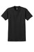 Gildan 2000/G200/G200T Mens Ultra Short Sleeve Crewneck T-Shirt Black Flat Front