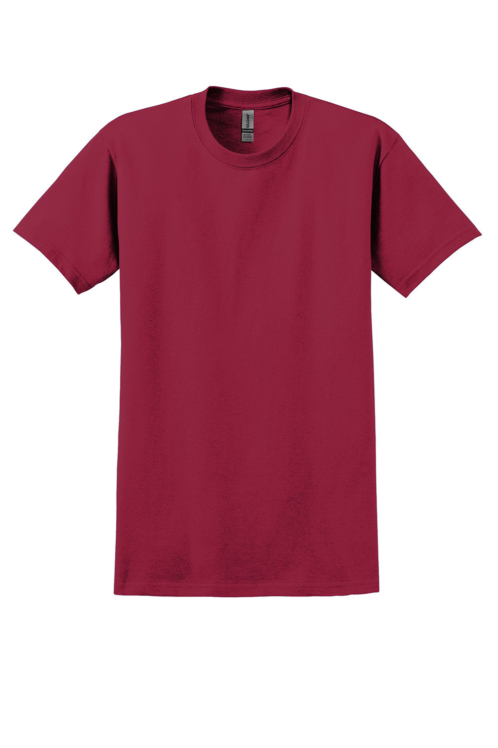 Gildan 2000/G200/G200T Mens Ultra Short Sleeve Crewneck T-Shirt Cardinal Red Flat Front