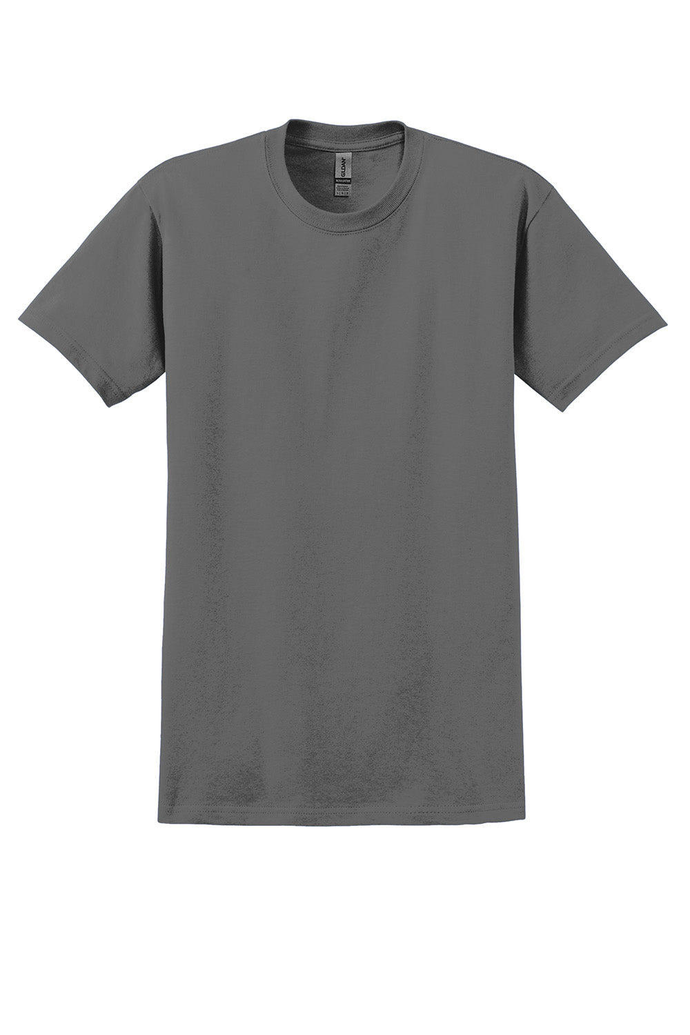 Gildan 2000/G200/G200T Mens Ultra Short Sleeve Crewneck T-Shirt Charcoal Grey Flat Front