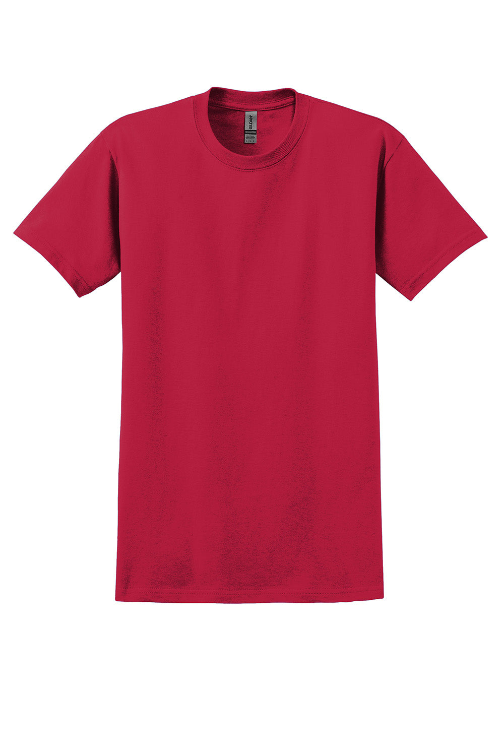 Gildan 2000/G200/G200T Mens Ultra Short Sleeve Crewneck T-Shirt Cherry Red Flat Front