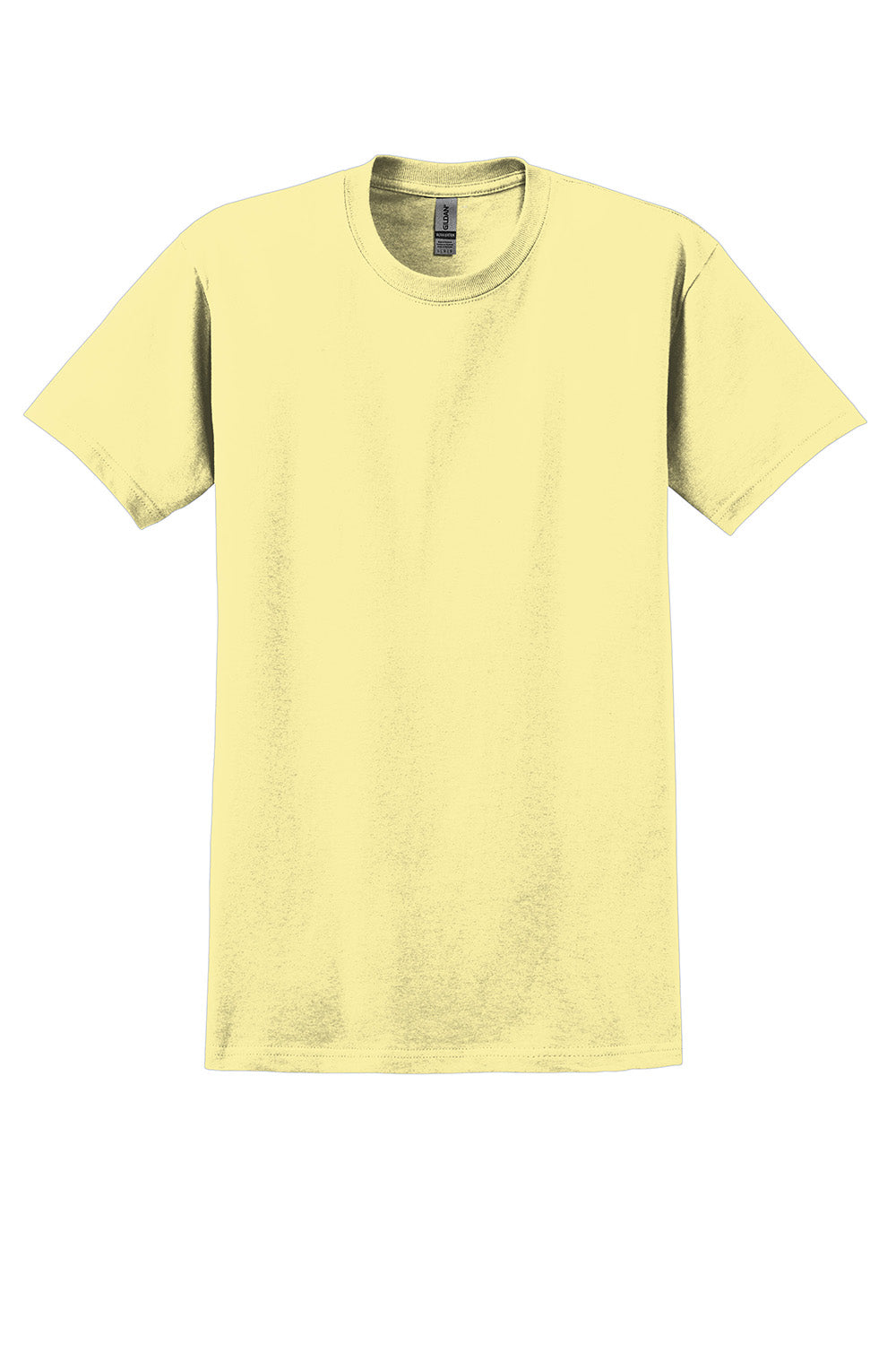 Gildan 2000/G200/G200T Mens Ultra Short Sleeve Crewneck T-Shirt Cornsilk Yellow Flat Front