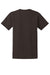 Gildan 2000/G200/G200T Mens Ultra Short Sleeve Crewneck T-Shirt Dark Chocolate Brown Flat Back