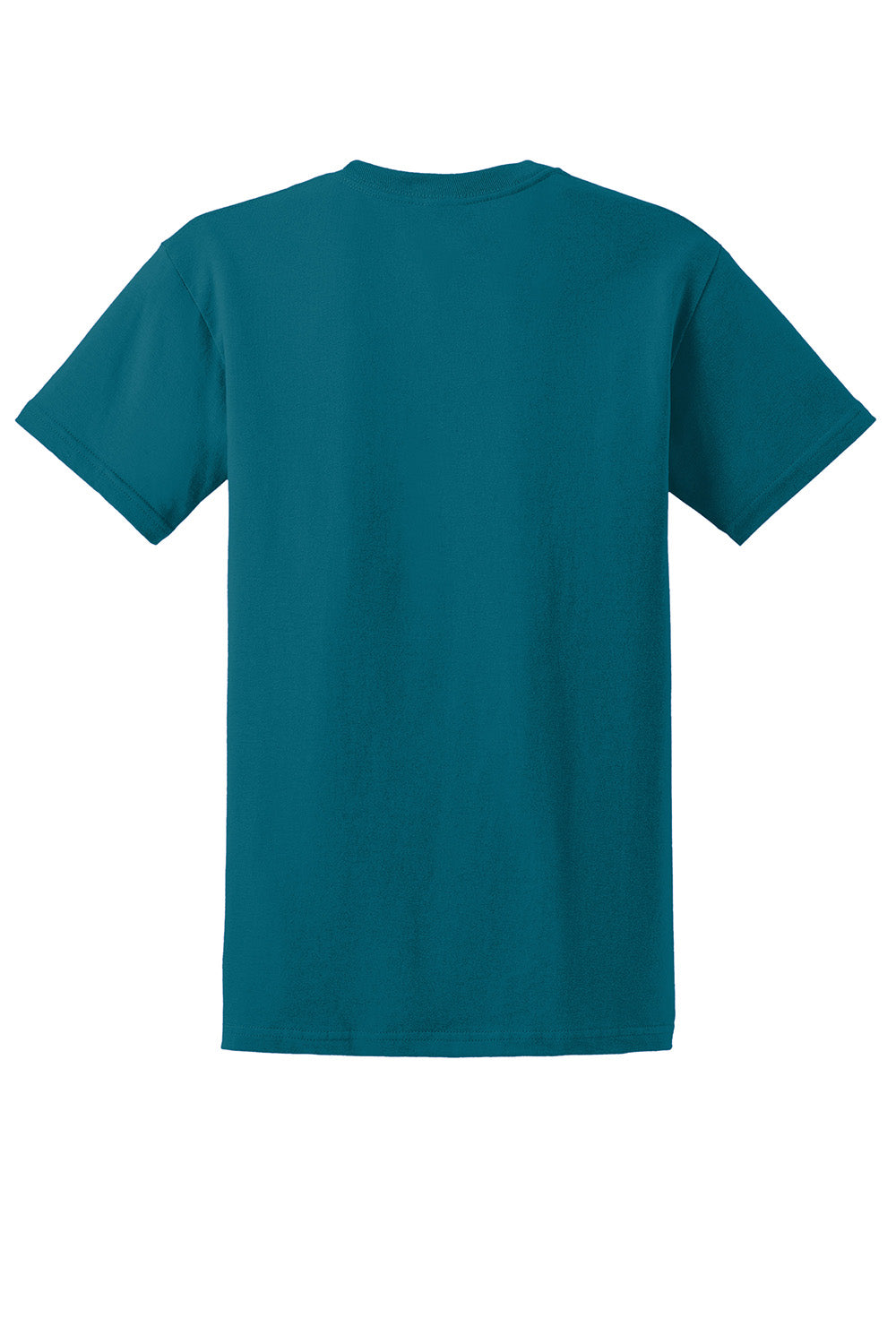 Gildan 2000/G200/G200T Mens Ultra Short Sleeve Crewneck T-Shirt Galapagos Blue Flat Back