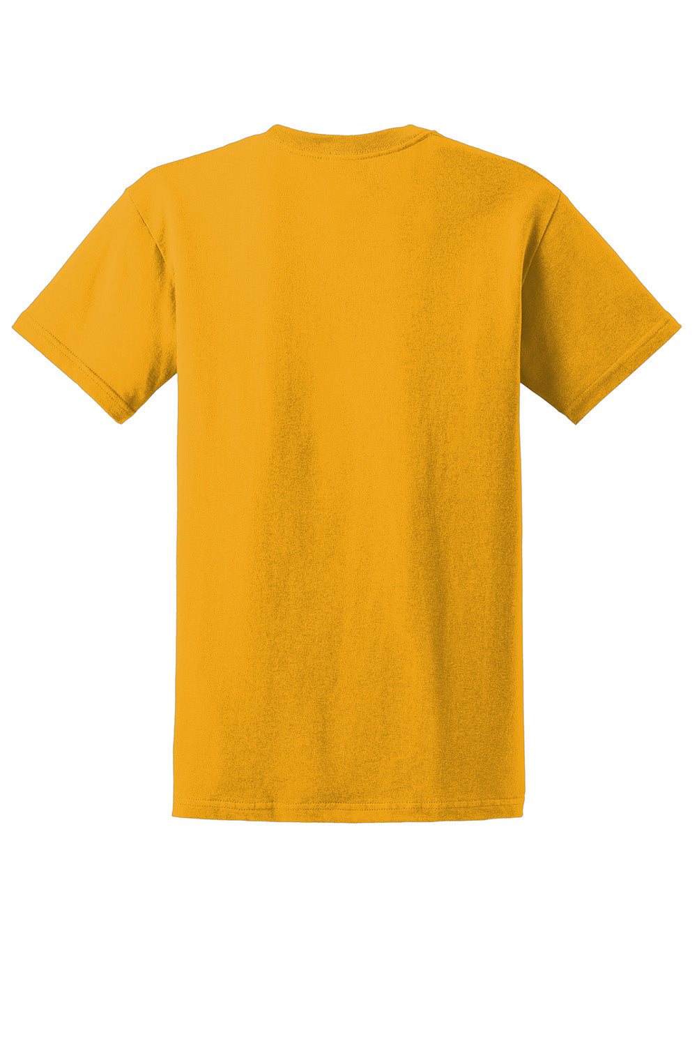 Gildan 2000/G200/G200T Mens Ultra Short Sleeve Crewneck T-Shirt Gold Flat Back