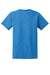 Gildan 2000/G200/G200T Mens Ultra Short Sleeve Crewneck T-Shirt Heather Sapphire Blue Flat Back