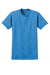 Gildan 2000/G200/G200T Mens Ultra Short Sleeve Crewneck T-Shirt Heather Sapphire Blue Flat Front