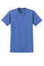 Gildan 2000/G200/G200T Mens Ultra Short Sleeve Crewneck T-Shirt Iris Blue Flat Front