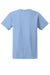 Gildan 2000/G200/G200T Mens Ultra Short Sleeve Crewneck T-Shirt Light Blue Flat Back