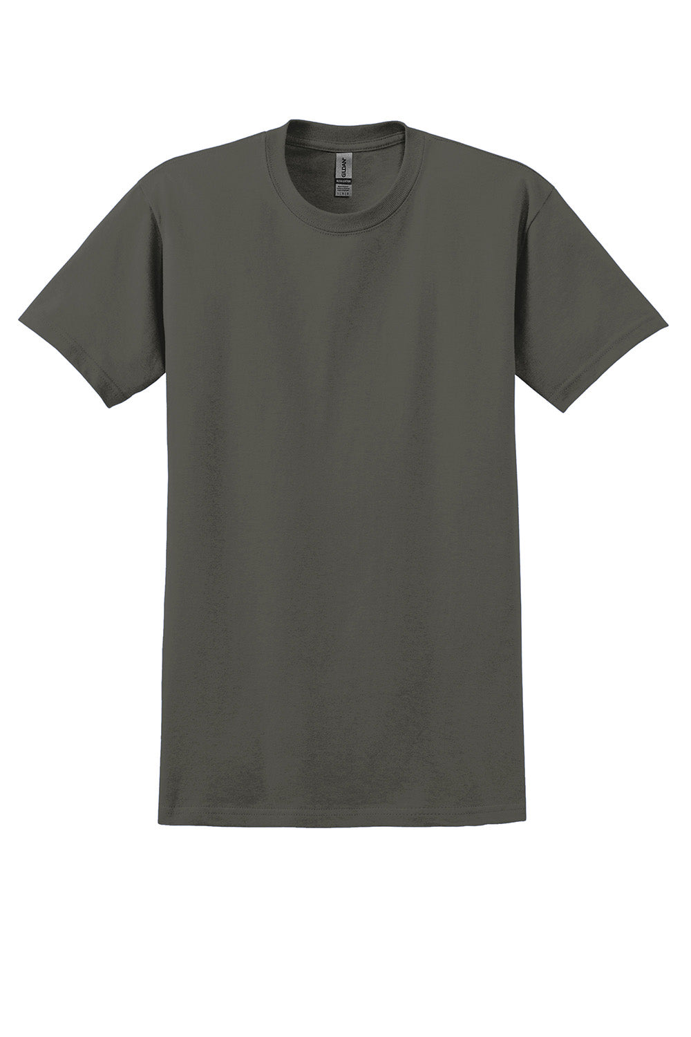 Gildan 2000/G200/G200T Mens Ultra Short Sleeve Crewneck T-Shirt Olive Green Flat Front