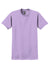 Gildan 2000/G200/G200T Mens Ultra Short Sleeve Crewneck T-Shirt Orchid Purple Flat Front