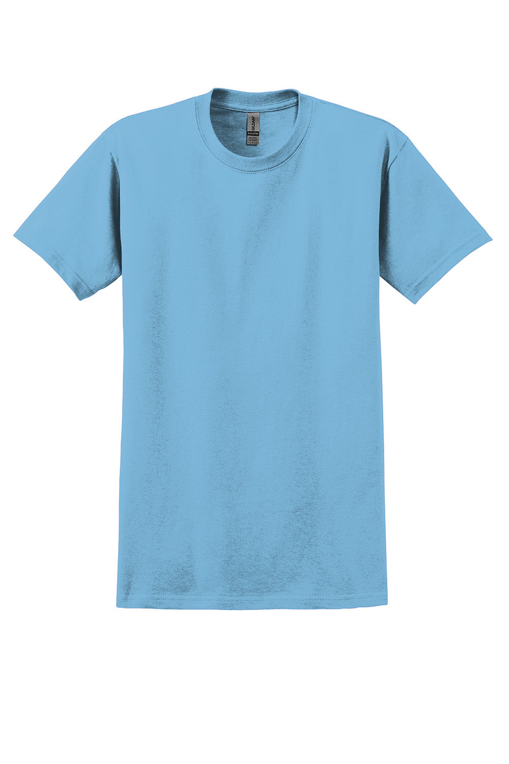 Gildan 2000/G200/G200T Mens Ultra Short Sleeve Crewneck T-Shirt Sky Blue Flat Front