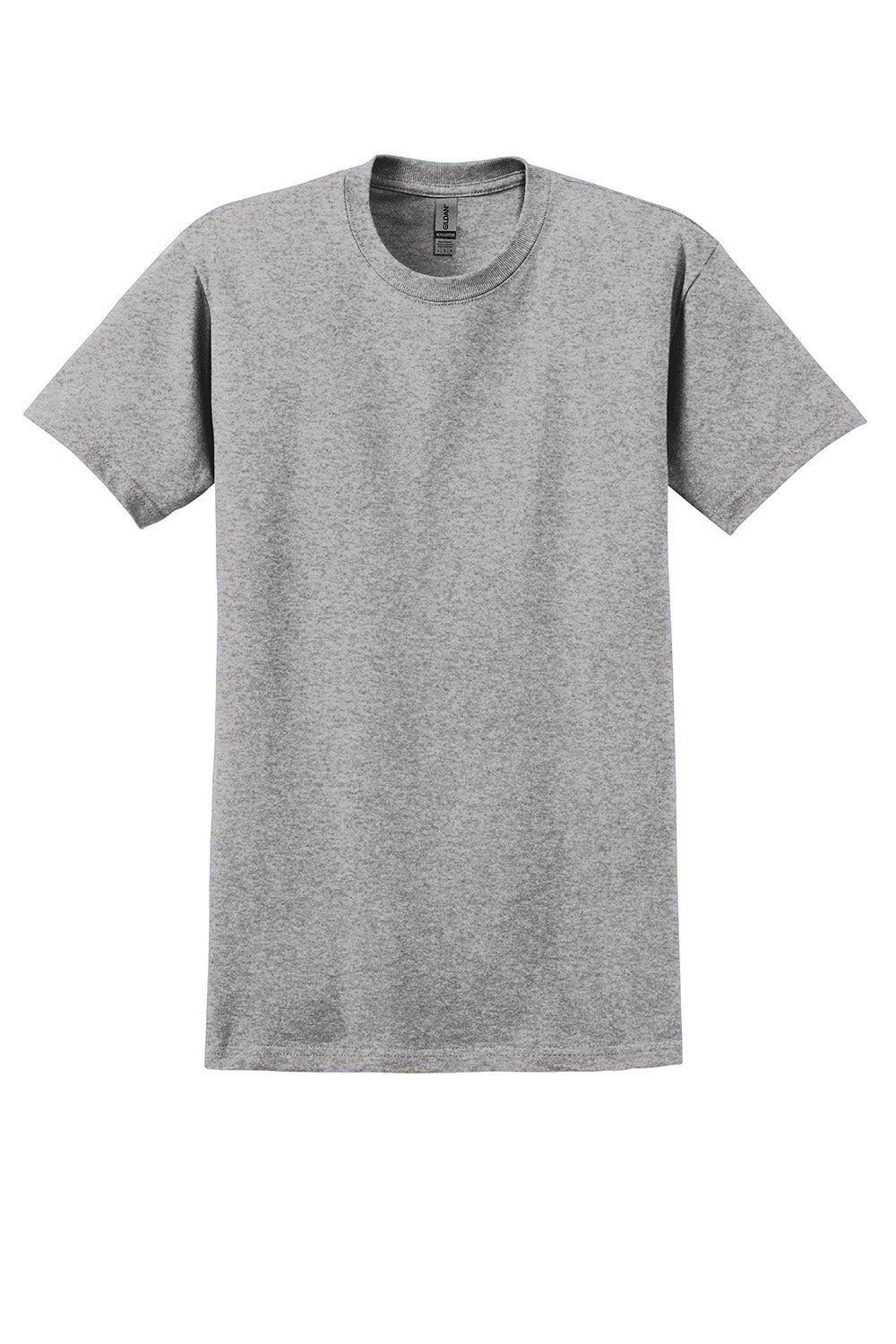 Gildan 2000/G200/G200T Mens Ultra Short Sleeve Crewneck T-Shirt Sport Grey Flat Front