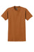 Gildan 2000/G200/G200T Mens Ultra Short Sleeve Crewneck T-Shirt Texas Orange Flat Front