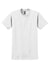 Gildan 2000/G200/G200T Mens Ultra Short Sleeve Crewneck T-Shirt White Flat Front