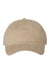 Sportsman AH35 Mens Unstructured Hat Khaki Flat Front