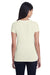 Threadfast Apparel 202A Womens Short Sleeve Crewneck T-Shirt Cream Model Back