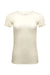 Threadfast Apparel 202A Womens Short Sleeve Crewneck T-Shirt Cream Flat Front