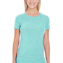 Threadfast Apparel Womens Short Sleeve Crewneck T-Shirt - Mint