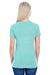 Threadfast Apparel 202A Womens Short Sleeve Crewneck T-Shirt Mint Model Back