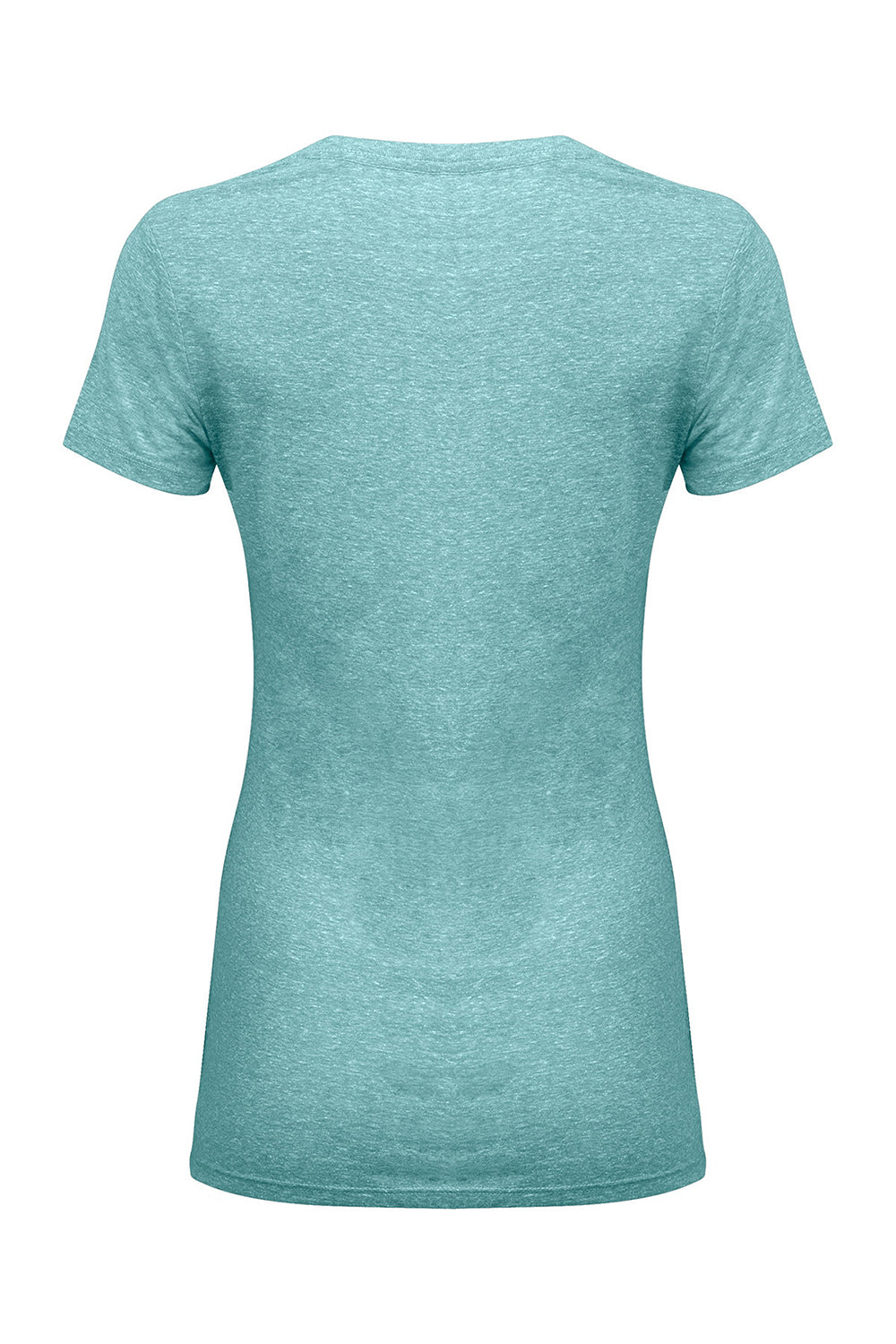 Threadfast Apparel 202A Womens Short Sleeve Crewneck T-Shirt Mint Flat Back