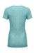 Threadfast Apparel 202A Womens Short Sleeve Crewneck T-Shirt Mint Flat Back