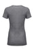 Threadfast Apparel 202A Womens Short Sleeve Crewneck T-Shirt Grey Flat Back