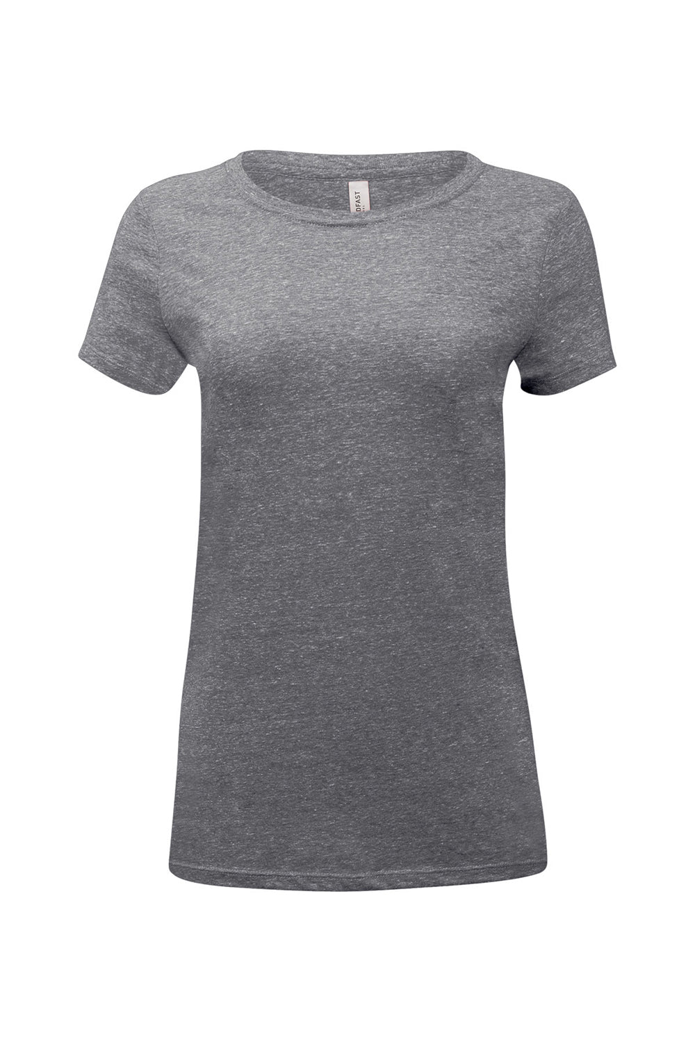 Threadfast Apparel 202A Womens Short Sleeve Crewneck T-Shirt Grey Flat Front