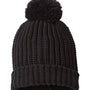 Richardson Mens Chunky Cable Beanie - Black - NEW